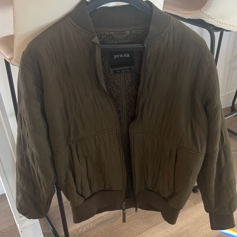 Prana Women's Bomber Jacket-size M